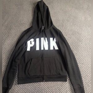Black and white PINK hoodie